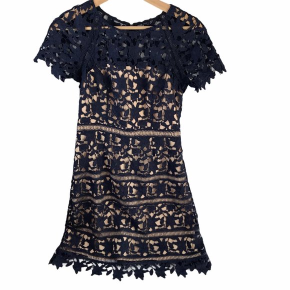 Nordstrom Eliza J Back Zip Formal Cocktail Small